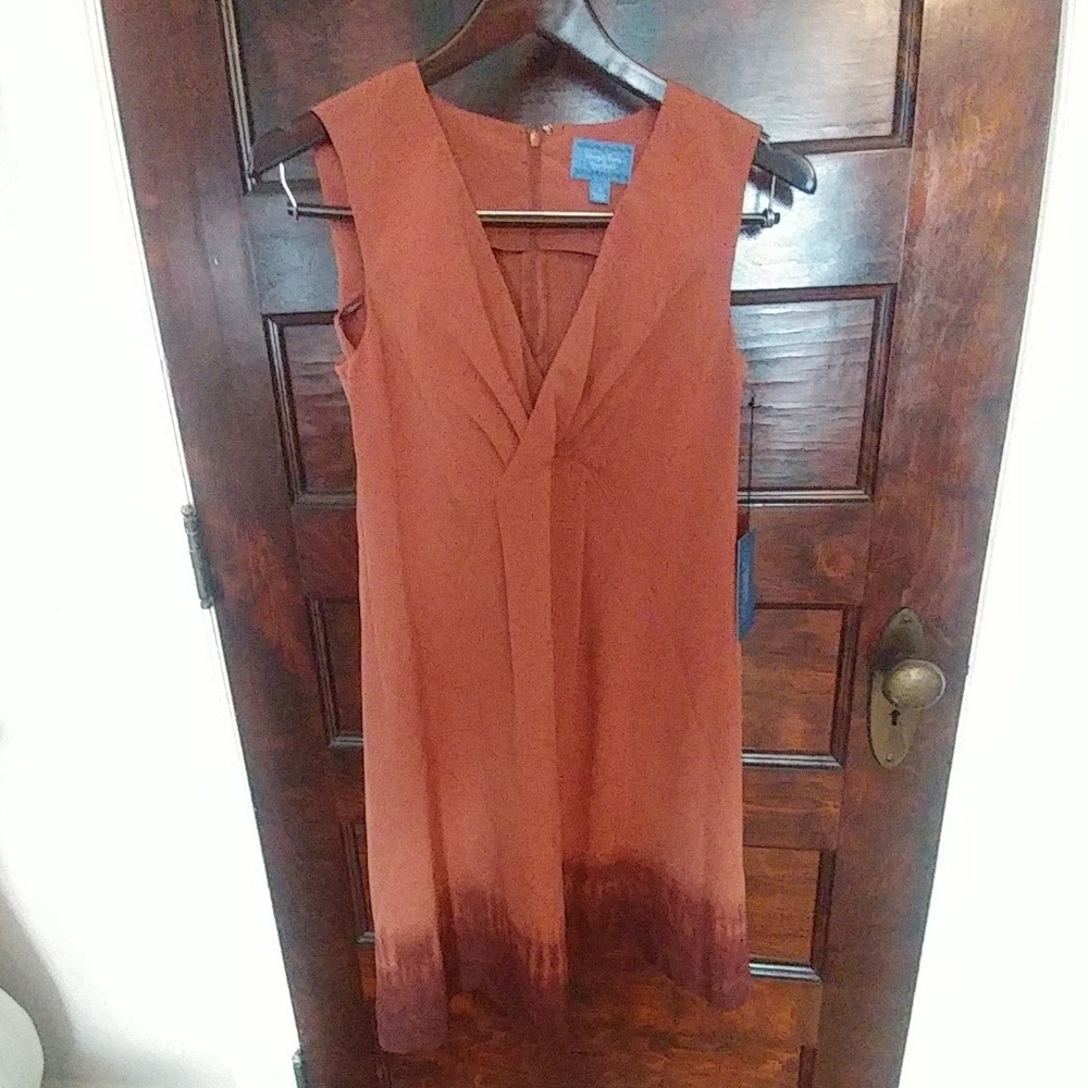 Gorgeous burnt orange dress